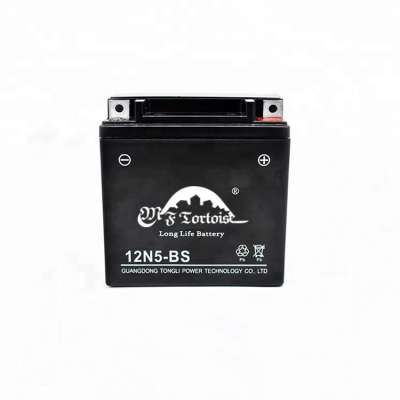 Hot sale 12v5ah mf motorcycle battery