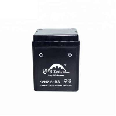 Top sale 12v2.5ah  mf motorcycle battery