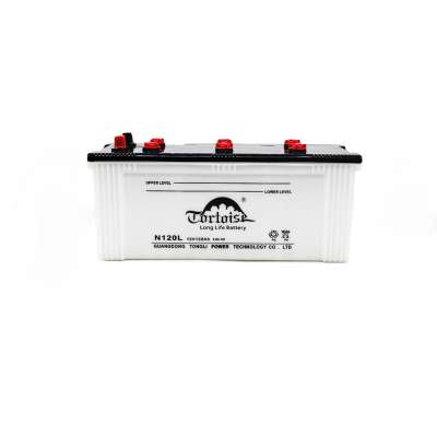 12v 100ah Dry Charged rechargeable lead acid battery  car battery