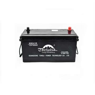 95E41R  Brand 12v105ah automobile car battery for wholesale price